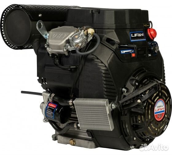 Двигатель lifan LF2V80F-A, 29 л.с. D25, 20А