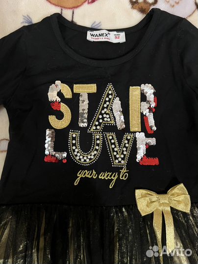 Платье для девочки 92