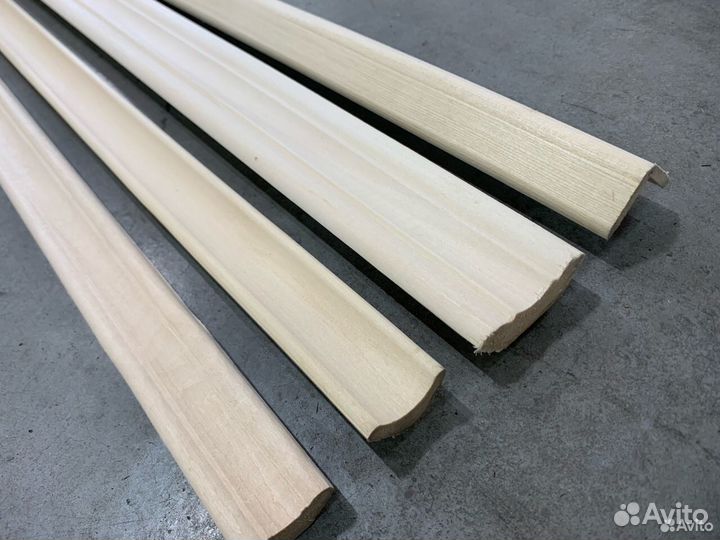 Плинтус уголок нащельник наличник из липы