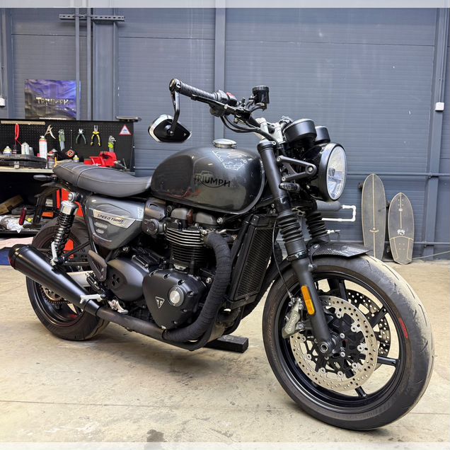 Triumph Speed Twin, 2020, 5 200 км