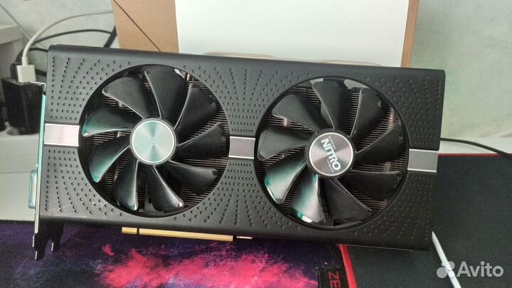 Видеокарта Sapphire nitro+ Radeon RX 580 gddr5