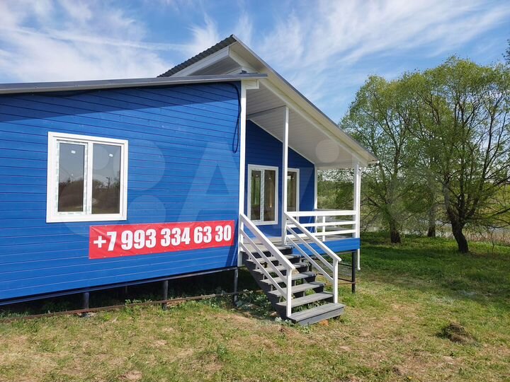 Коттедж 75 м² на участке 10 сот.