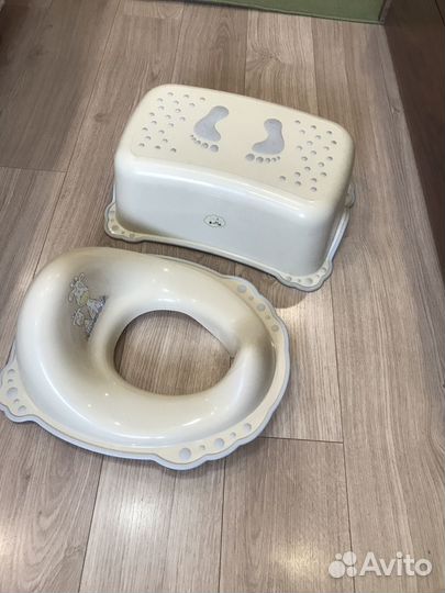Сидушка на унитаз со ступенькой