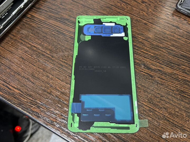 Задняя крышка Samsung Galaxy S10 G973F синяя ориг