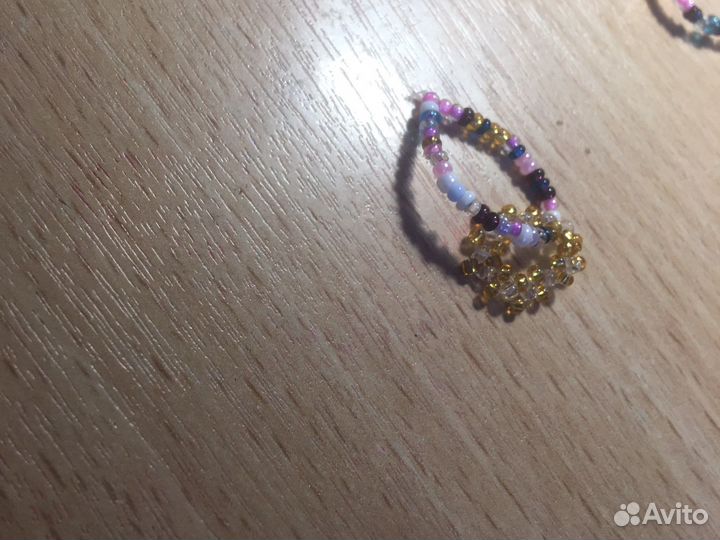 Кольцо из бисера