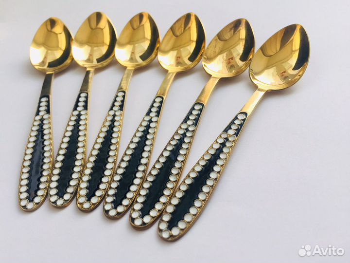 Серебряный комплект ложки СССР 916 проба