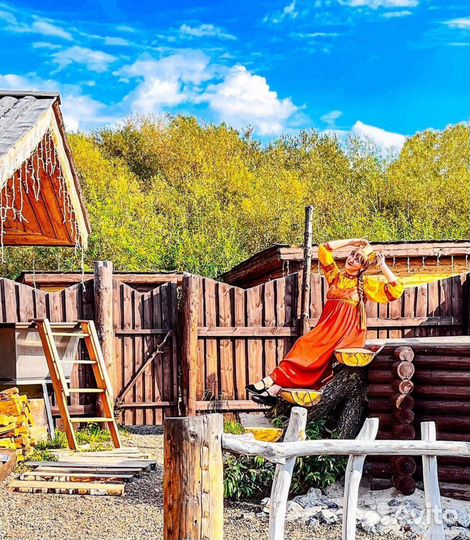 Аренда беседки/ Аренда бани на дровах