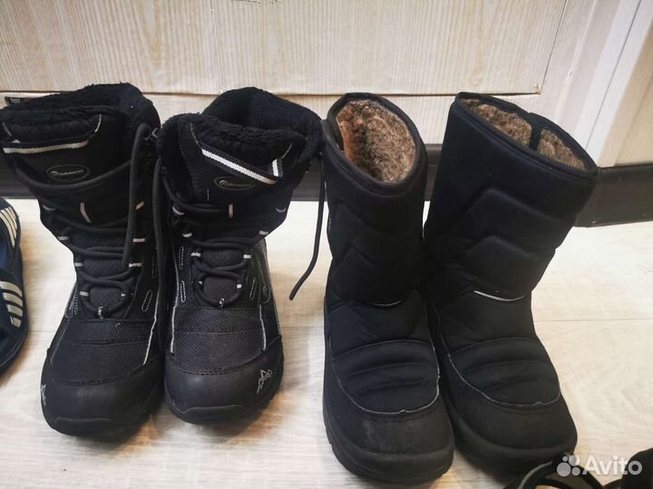 Ботинки зимние