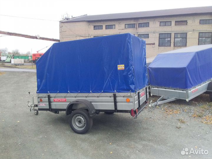 Прицеп Атлетик 2.5*1.5 метра, с тентом в комплекте