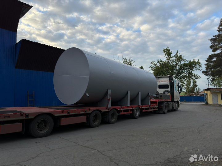 Резервуар горизонтальный стальной ргс 50