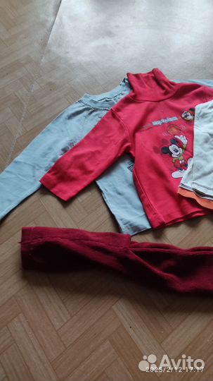 Детские вещи водолазка, кофты. футболка, колготки