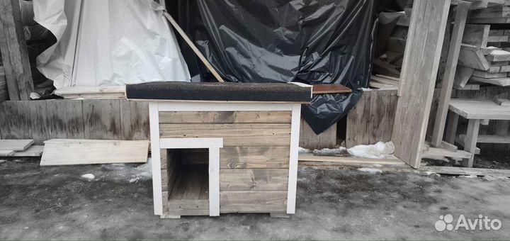 Будка для собаки утепленная