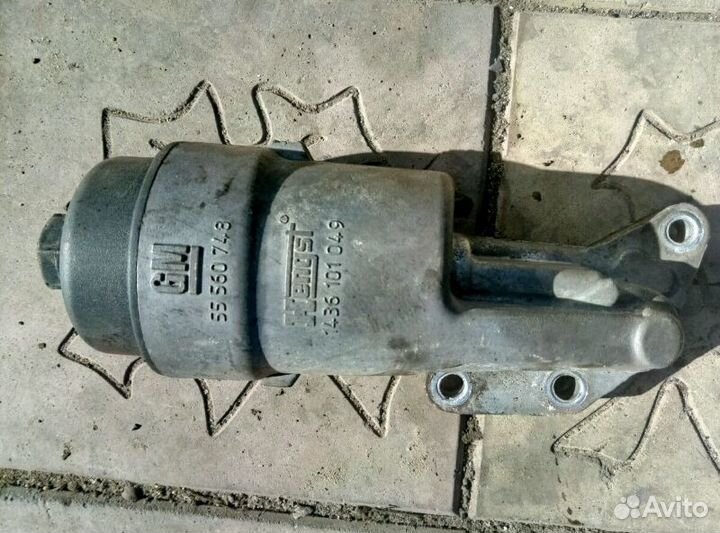 Корпус маслянного фильтра опель астра j