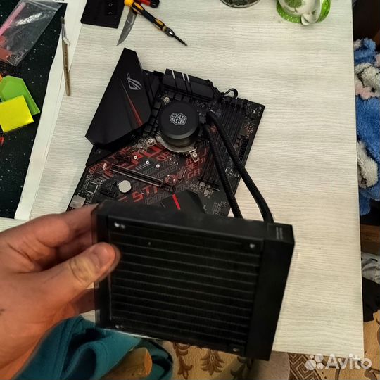 I5 9400f + msi b360-h gaming водянка