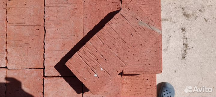 Кирпич красный полнотелый м150 1NF 250*120*65 лср