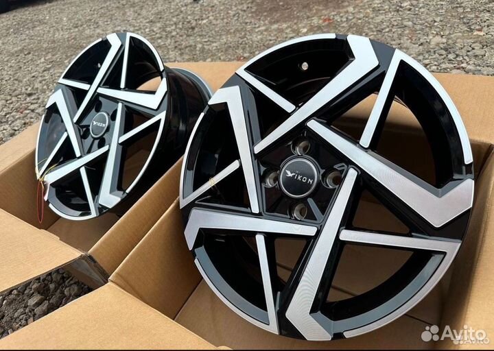 Диски R16 4/100 на KIA RIO / X-Line R16