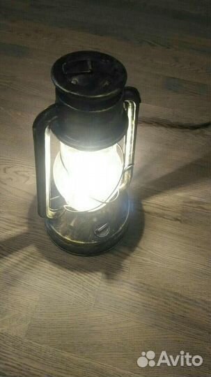 Светильник из керосиновой лампы