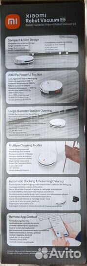 Робот пылесос xiaomi vacuum E5
