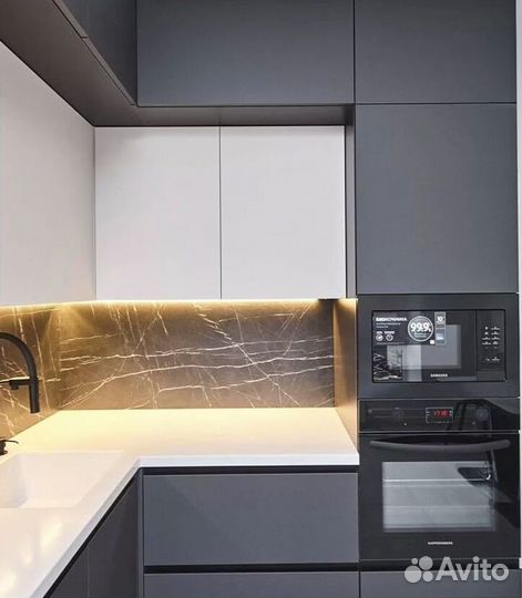 Кухня на заказ с установкой