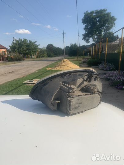 Передние фары на priora 1