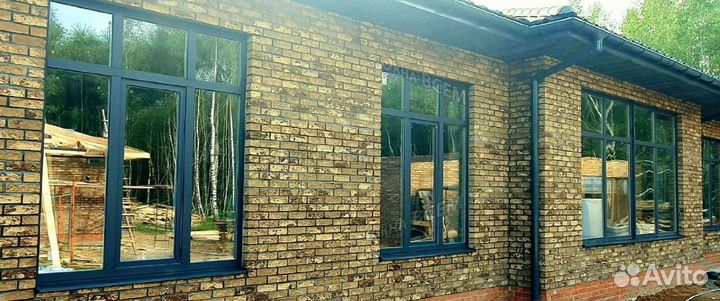 Остекление окон и балконов пвх