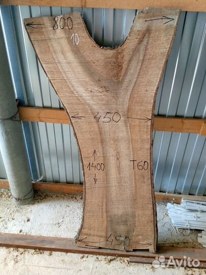 Слэб ореха грецкого