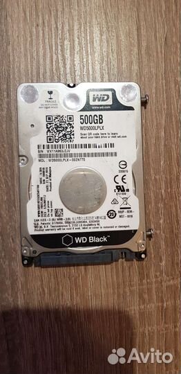 Жесткий диск WD5000lplx 2.5 500Гб