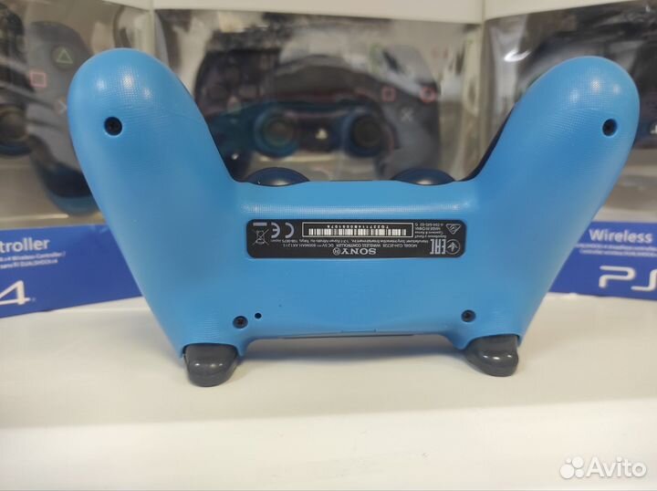 Геймпад Sony PS4 прозрачно-синий