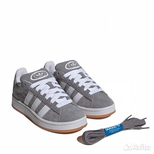 Adidas campus 00s gray gum 36