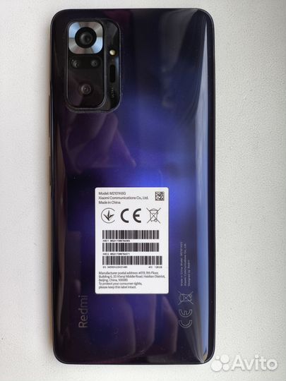 Xiaomi Redmi Note 10 Pro, 8/128 ГБ