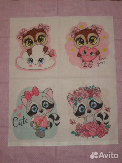 Панели для бортиков,подушек,ткань