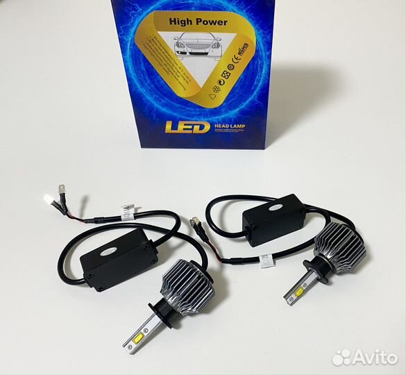 Светодиодные LED лампы С8, 12В, 37Вт, 4700К, H3