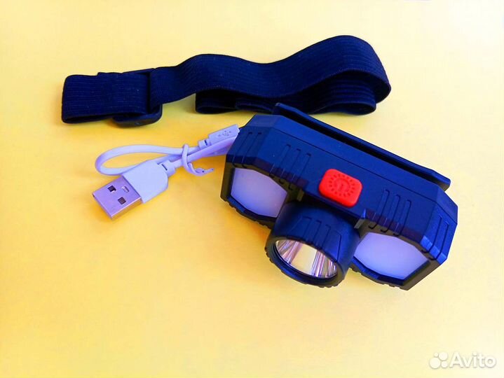 Мощный налобный фонарь