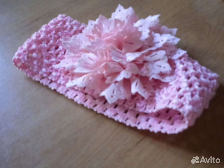 Повязка бант на голову для девочки