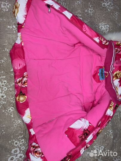 Зимний костюм на девочку 104