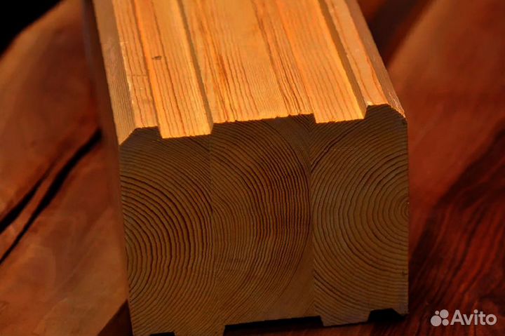 Удобный выбор: брус лиственницы