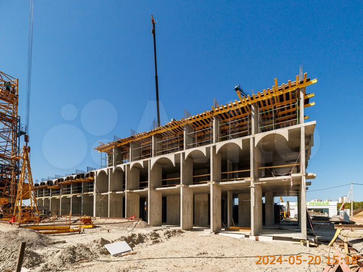 2-к. квартира, 58,3 м², 5/18 эт.