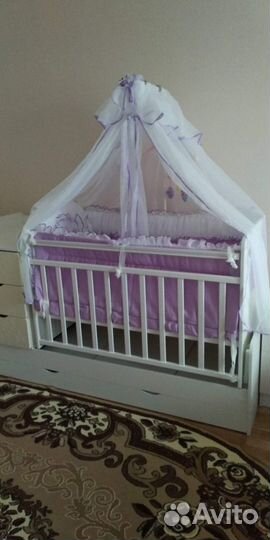 Спальный комплект в кроватку