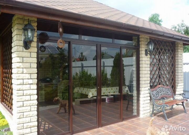 Остекление террасы и веранды