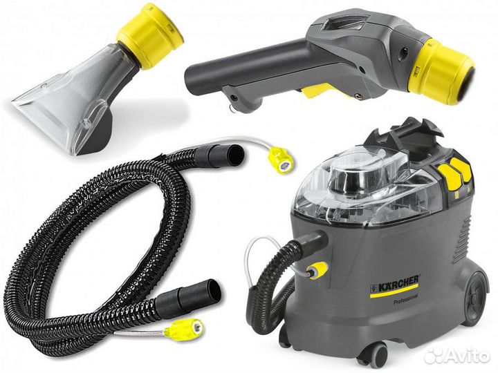 Аренда моющего пылесоса и пароочистителя Karcher