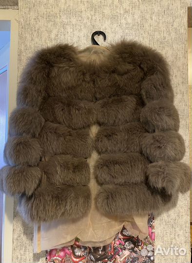 Шуба из песца