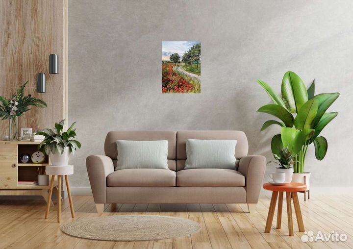 Картина маслом на холсте пейзаж