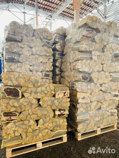 Дрова ольховые в сетках (экстра-сухие, колотые)