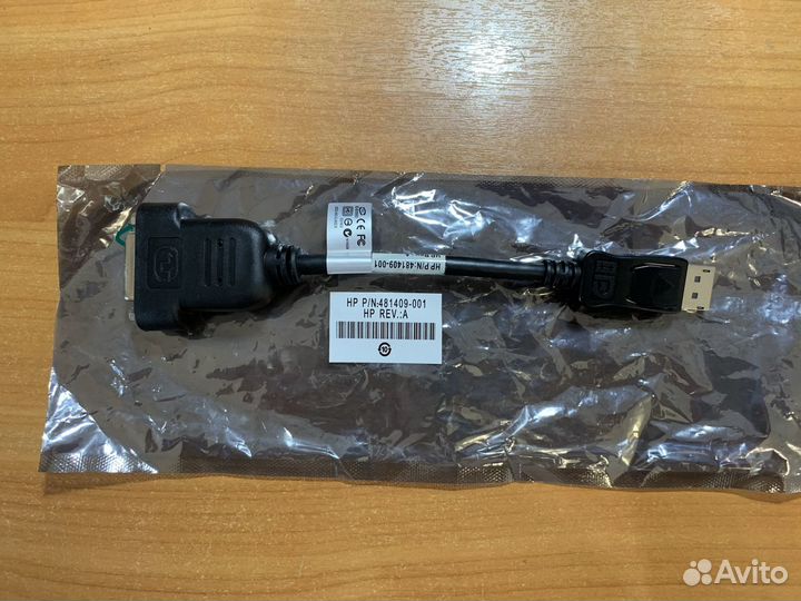 Переходник для видеокарты с DP на DVI