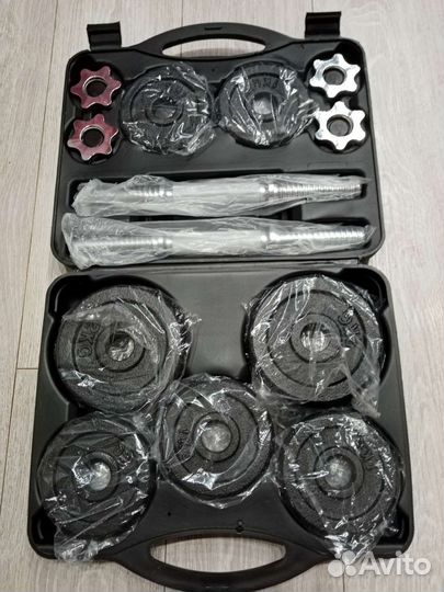 Продам новые гантели по 10 кг. Цена за пару
