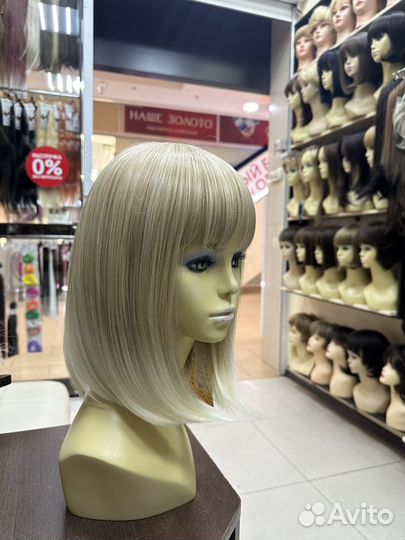 Парик каре с челкой
