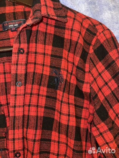 Рубашка в клетку женская