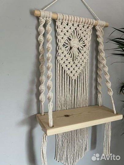 Полка макраме