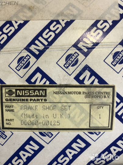 Тормозные колодки на Nissan