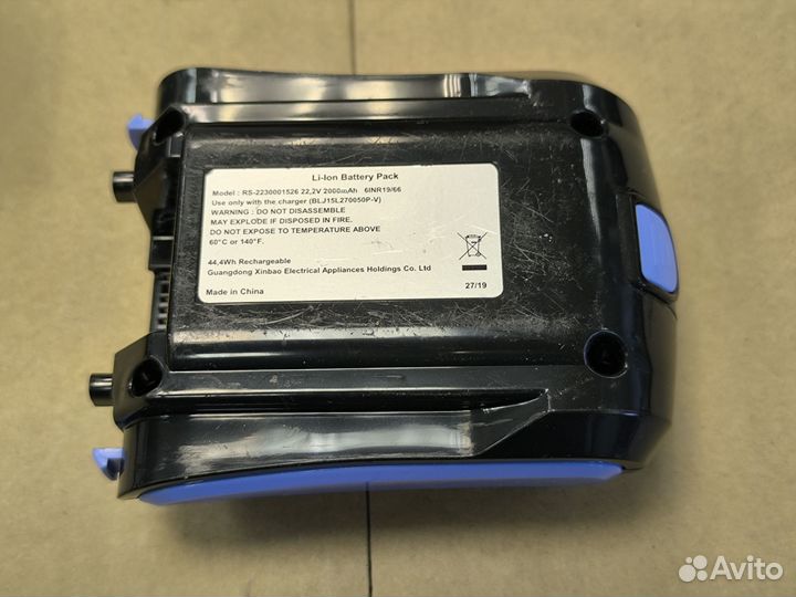 АКБ Tefal X-pert 360, Rowenta 160 RS-2230001526